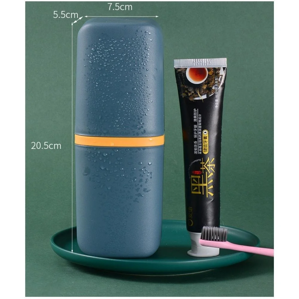 Portable Travel Plastic Toothbrush and Toothpaste Case Camping Outdoor Bl19852