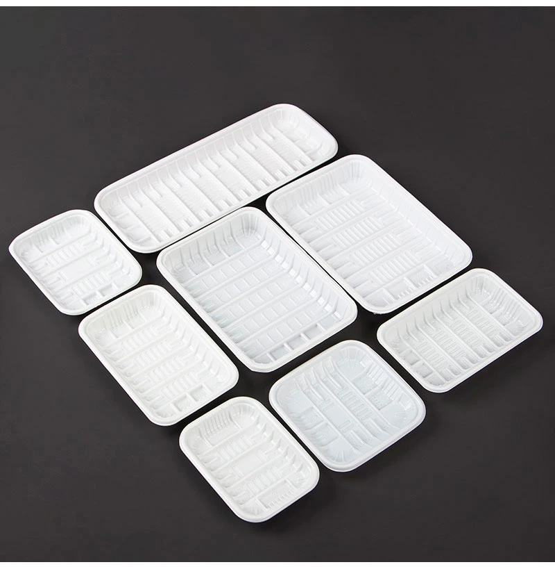 Disposable Fresh Packaging Frozen Food PP Plastic Meat Tray for Supermarket