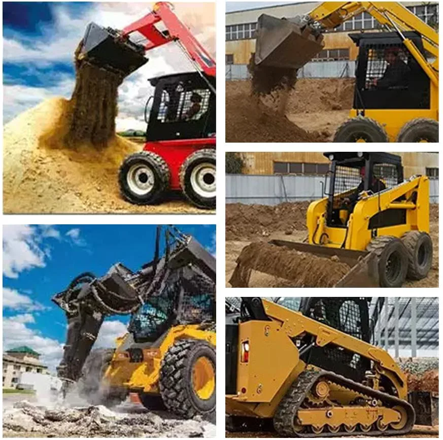 Tavol Brand China Skid Steer Loader Hot Sales in Russia