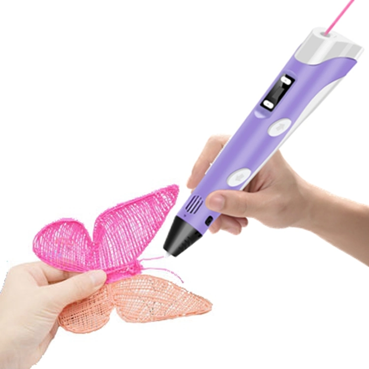 3D Printing Pen Children&prime;s Genuine Three-Dimensional Pen Painting Low Temperature Pen Set Multi-Functional Graffiti Painting Brush