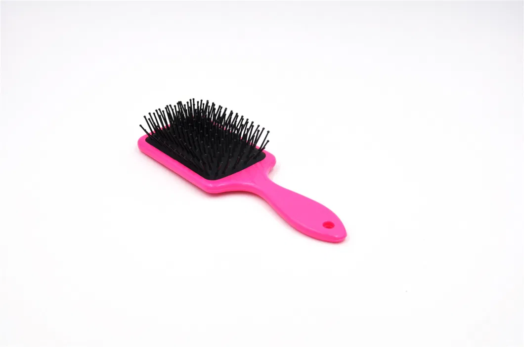 Square Plastic Hair Brush with UV Printing