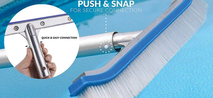Factory Direct Supply 1438 20&prime; &prime; /50cm Premium Polybristle Floor and Wall Pool Brush