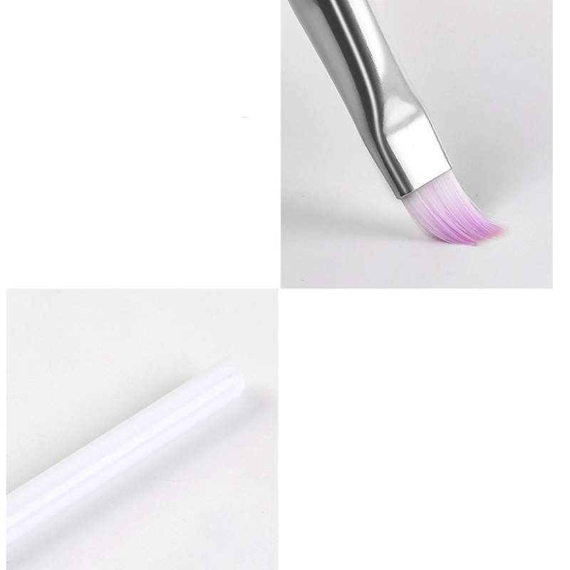 White Handle Nail Brush UV Gel Drawing Painting Brush