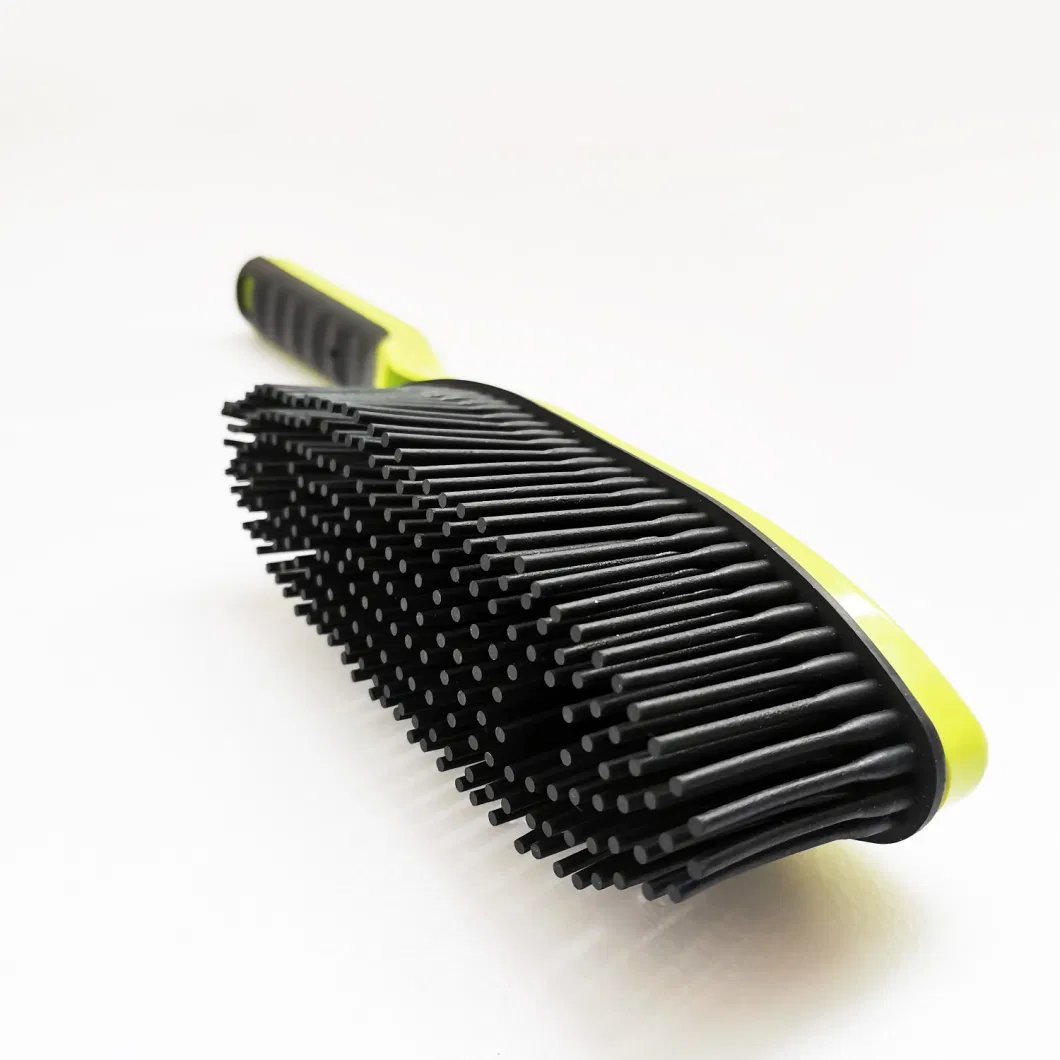 Pet Hair Remover Brush Reusable Rubber Brush for Remove Dog Cat Hair From Furniture, Car Interiors