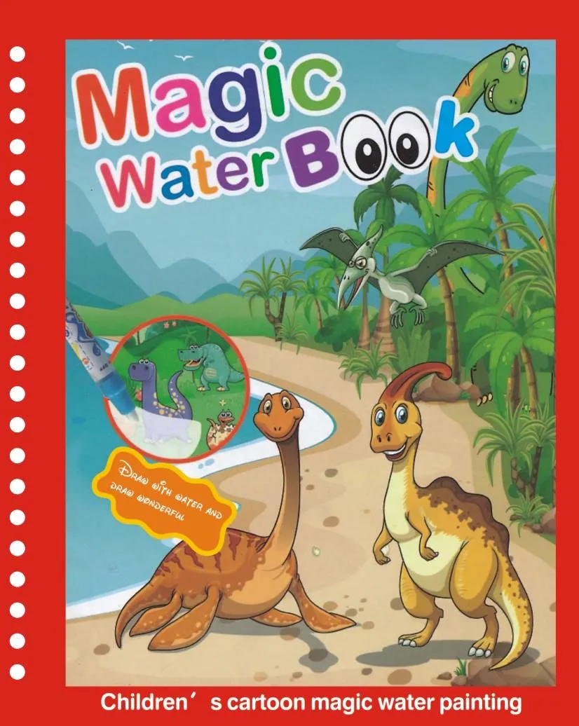 Cheap Price Kids Doodle Painting Book Drawing Coloring Magic Water Learning Toys