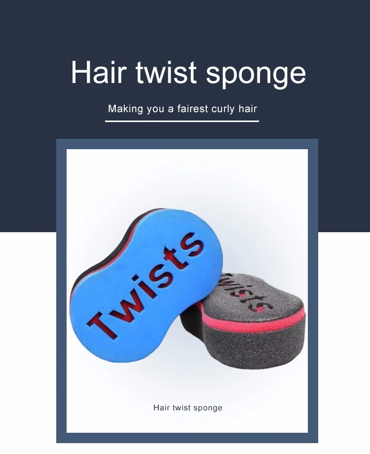 Magic Twist Hair Brush Sponge Special Design Hair Curl Sponge