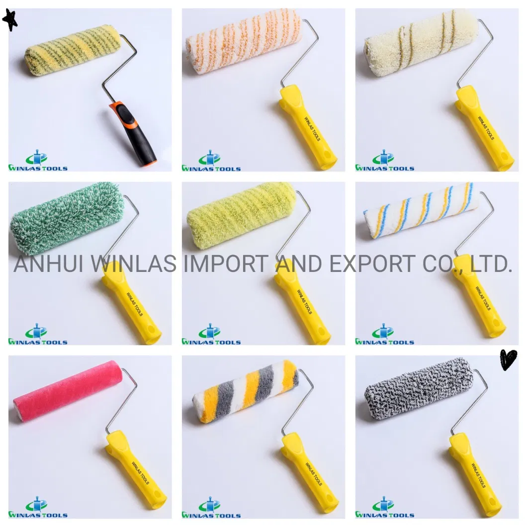 Professional Paint Roller Brush Painting Tools Lint Free Microfiber Paint Roller