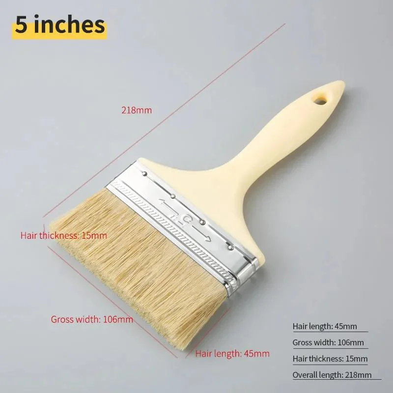 New Design Quality Professional Paint Brush Flat House Paint Brush From China