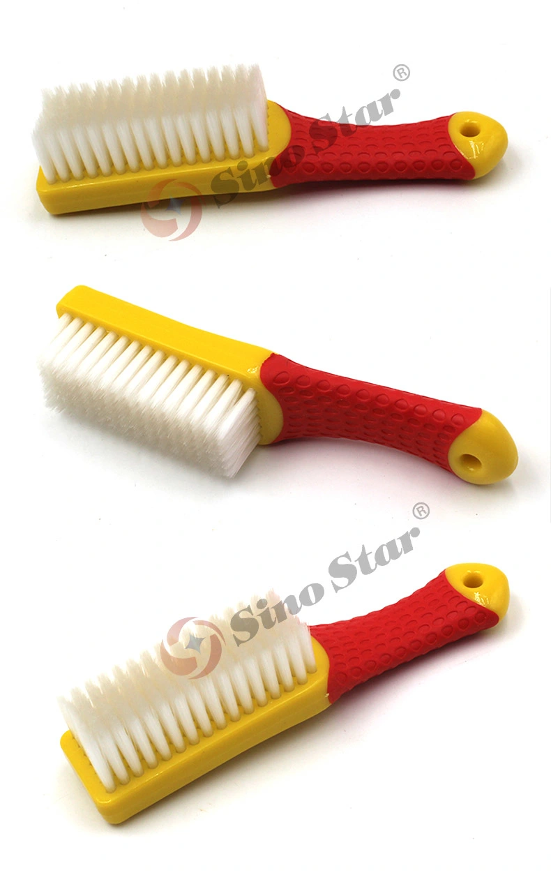 Rubber Handle Interior Upholstery Detailing Brush Soft Dense Hair for Interior Roof, Floor Matt