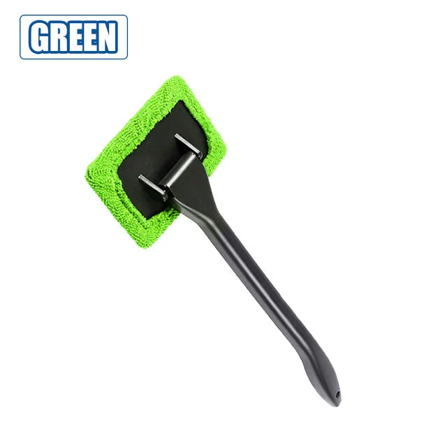 Car Kit Windshield Cleaning Wash Tool Inside Interior Auto Glass Wiper Window Cleaner Brush with Long Handle