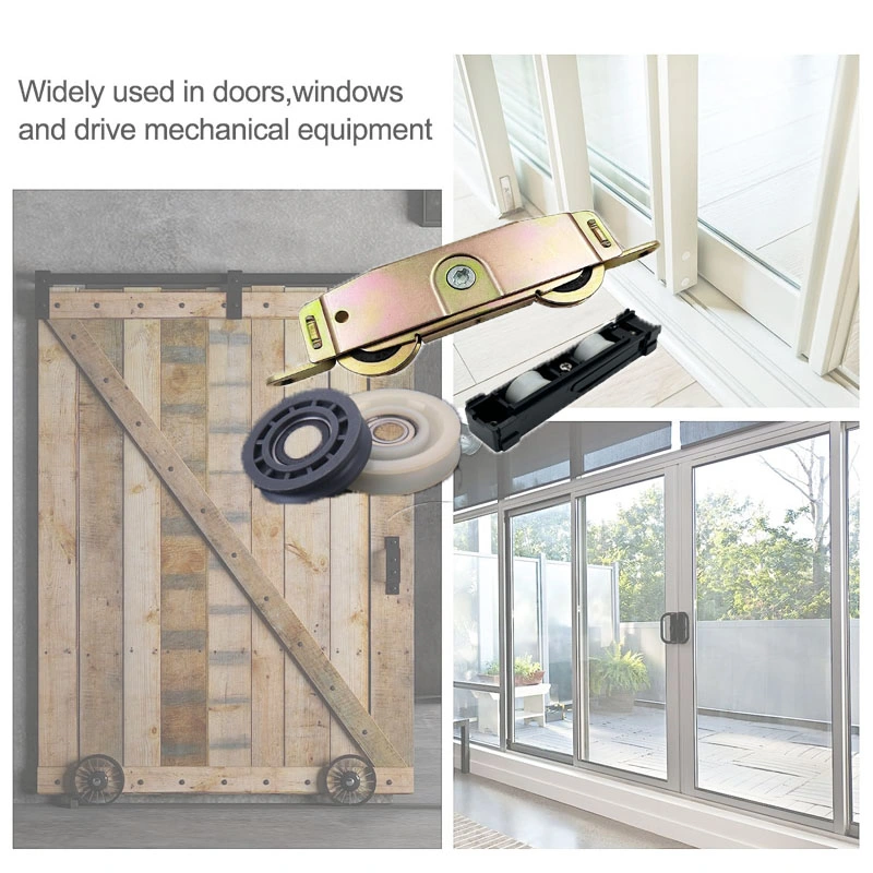 Factory Hardware Accessories Sliding Plastic/Aluminum/Zonc Alloy Support Door and Window Roller