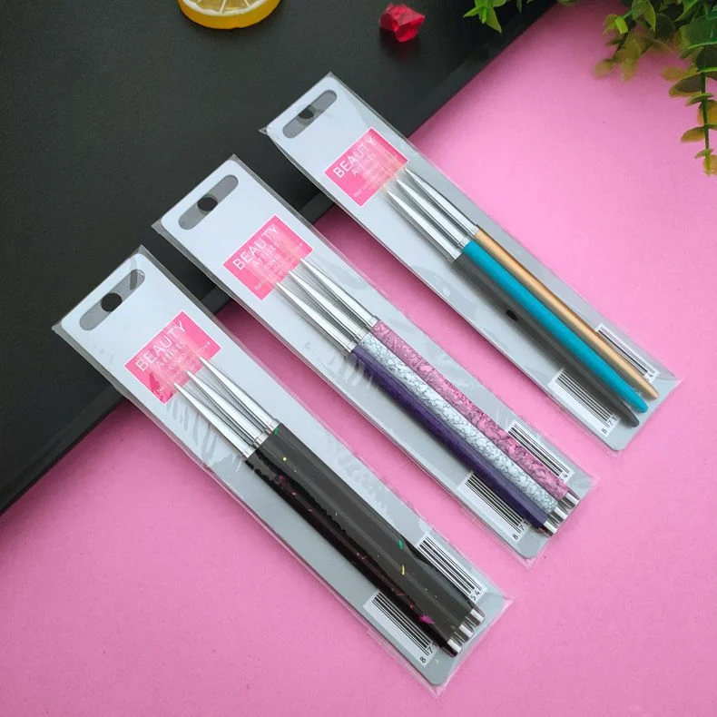 Acrylic Nail UV Gel DIY Painting Drawing Line Stripes Pens Nail Art Liner Brushes