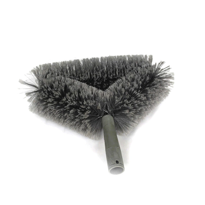 Triangle Brush Dust Sweep Ceiling Cleaning Brush Sweep Spider Web Cleaning Brush