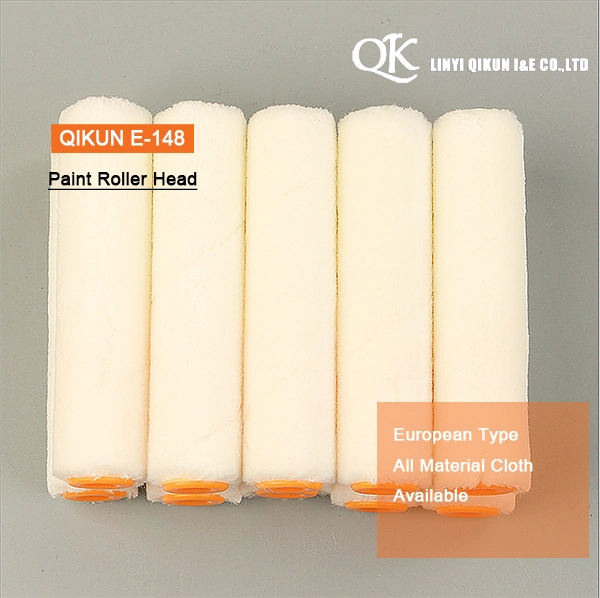 E-148 Hardware Decorate Paint Hardware Hand Tools Acrylic Polyester Mixed Yellow Double Strips Fabric Foam Paint Roller Brush