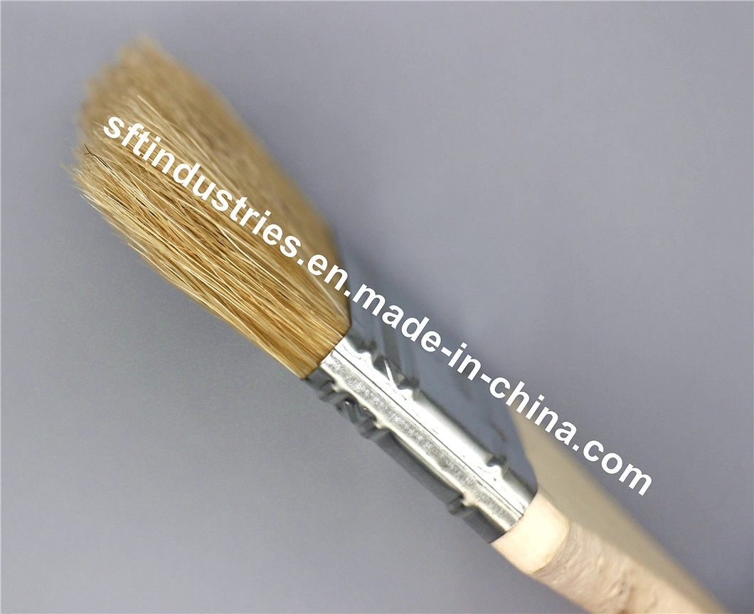 FRP Brushes with Wooden Plastic Handle for Fiberglass Laminating