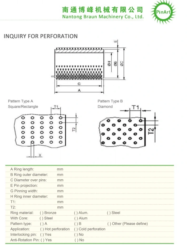 Aluminum Spike Roller for Rieter B60 Machine