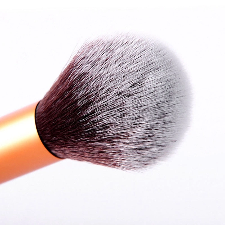 Best Quality Customized Logo Fluffy Soft Synthetic Single Powder Blush Brush