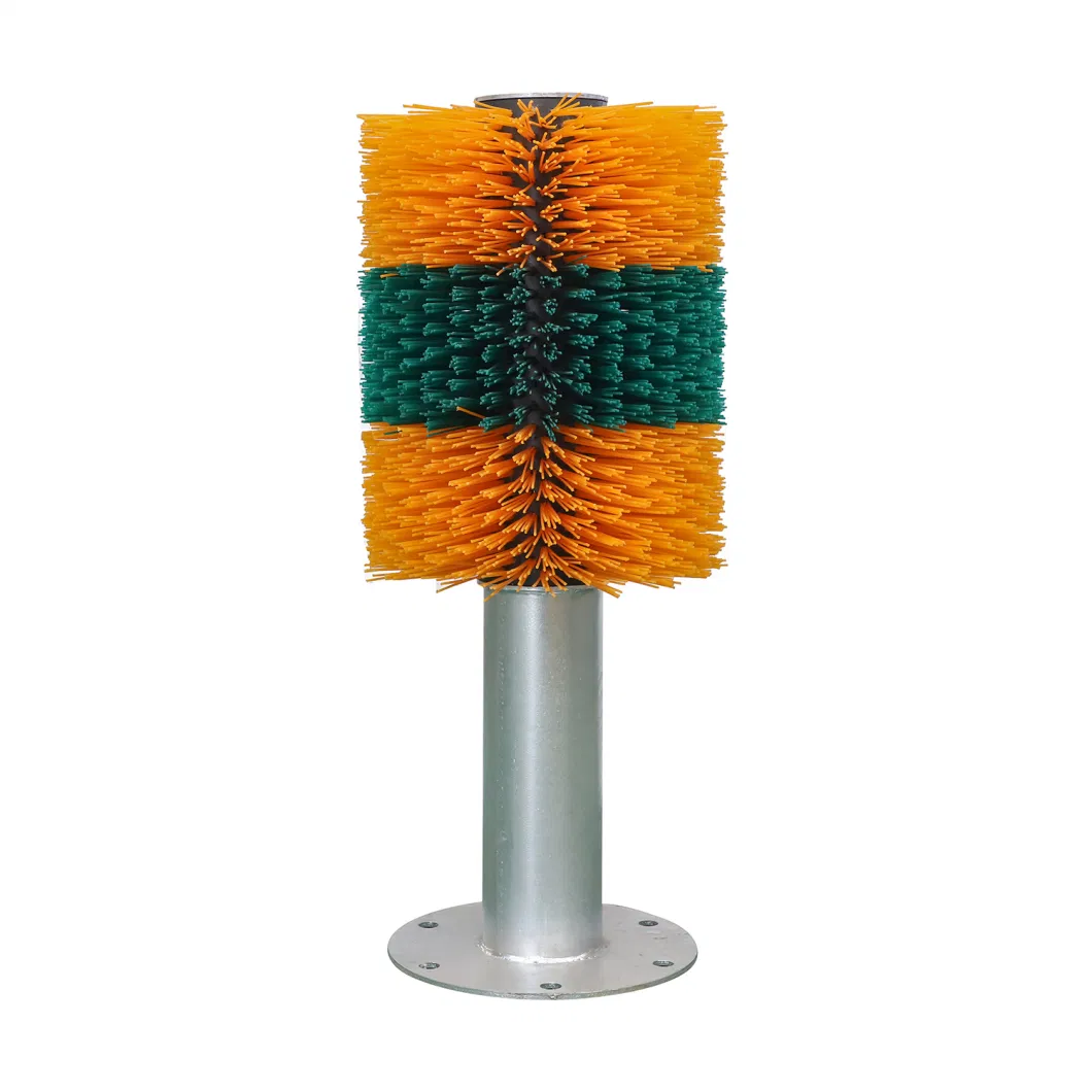 Construction Rubbing Post for Outdoor Use Comfort Cattle Brushes PE Material