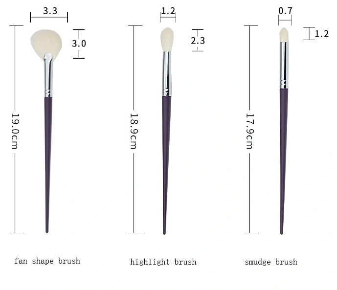 Wholesale Eye Makeup Brushes for Beginners 6PCS Fluffy Makeup Cosmetic Brush