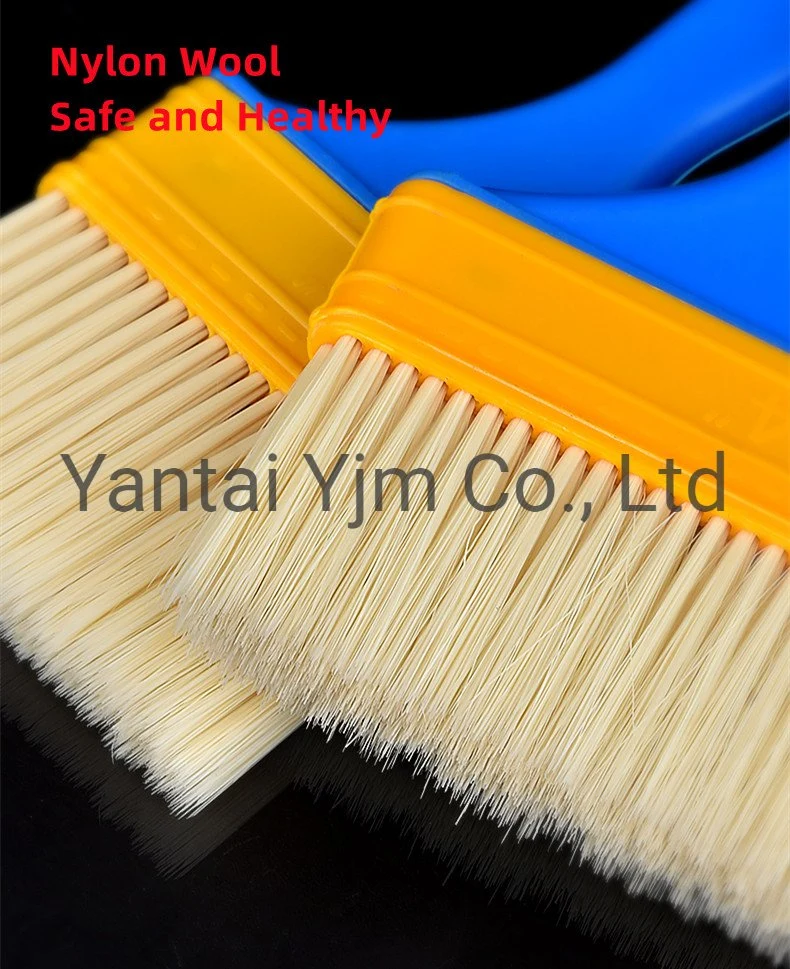 Hot Deals 1&quot;/2&quot;/3&quot;/4&quot; Good Quality Flat Paint Brush with Plastic Handle, for DIY Painting, Paint Brush, Oil Brush, Dust Cleaning, Industrial Implant Brush