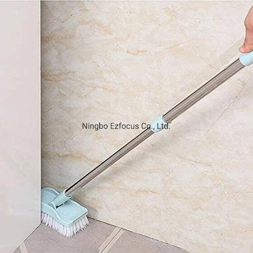 Retractable Bathroom Cleaning Tile Brush Wall Corner Brush Clean Floor Brush, Detachable Brush Heads Long Handled Brush Long Handle Scrub Brush Bl15613