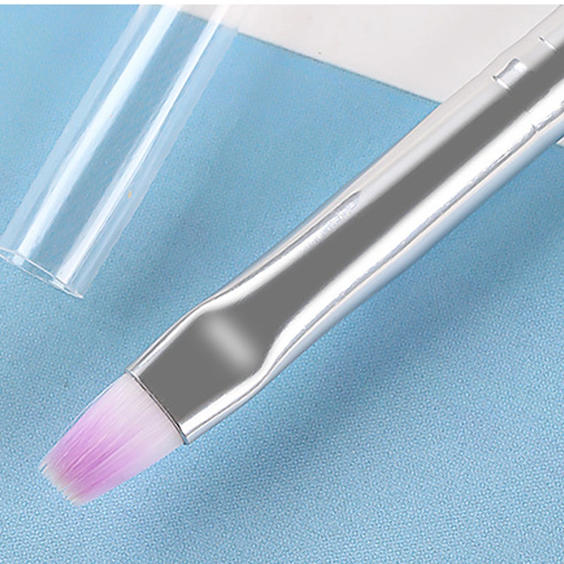 White Handle Nail Brush UV Gel Drawing Painting Brush