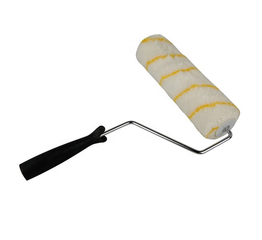 Factory Direct Supply Paint Roller/ Brush Stick Frame, 8mm Diameter Main Rod, Plastic /TPR Handle