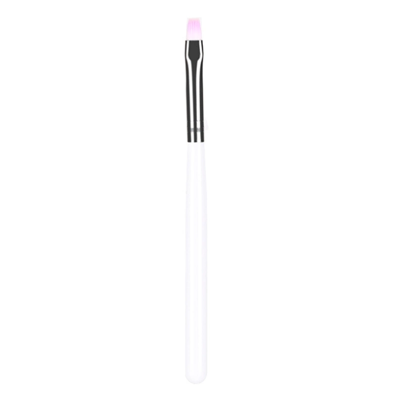 White Handle Nail Brush UV Gel Drawing Painting Brush