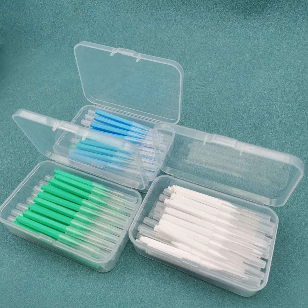 Most Popular Classic Inter Dental Tooth Brush with Package 30PCS Per Inner Box