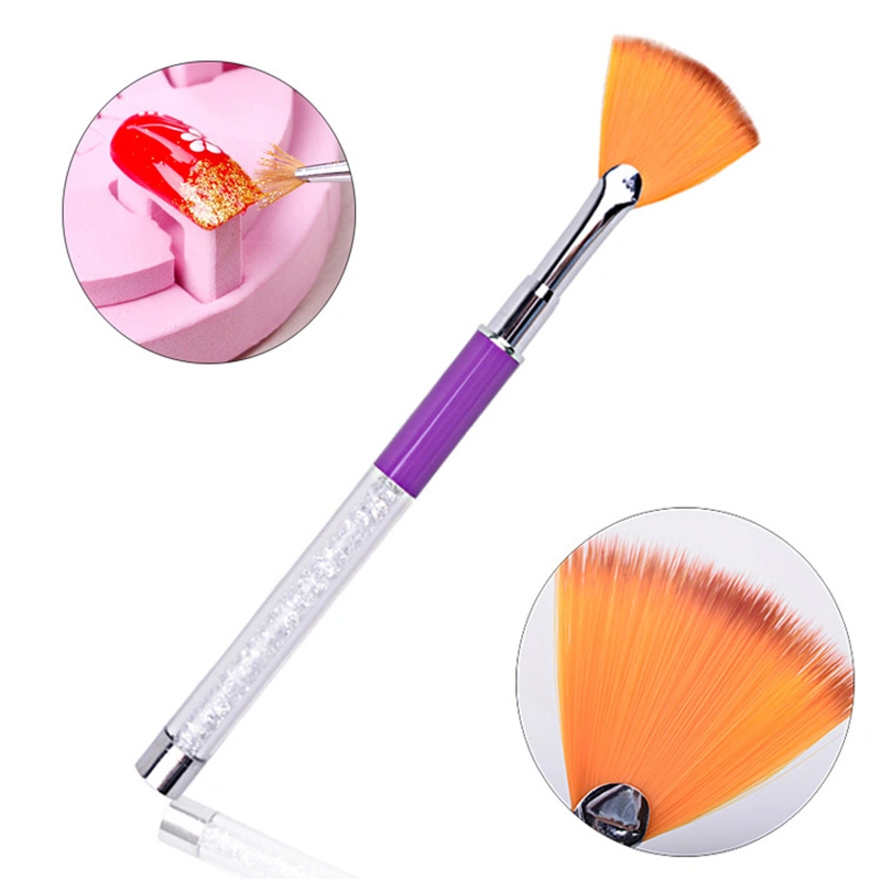 Crystal DIY Professional Acrylic UV Gel Builder Drawing Nail Art Brushes