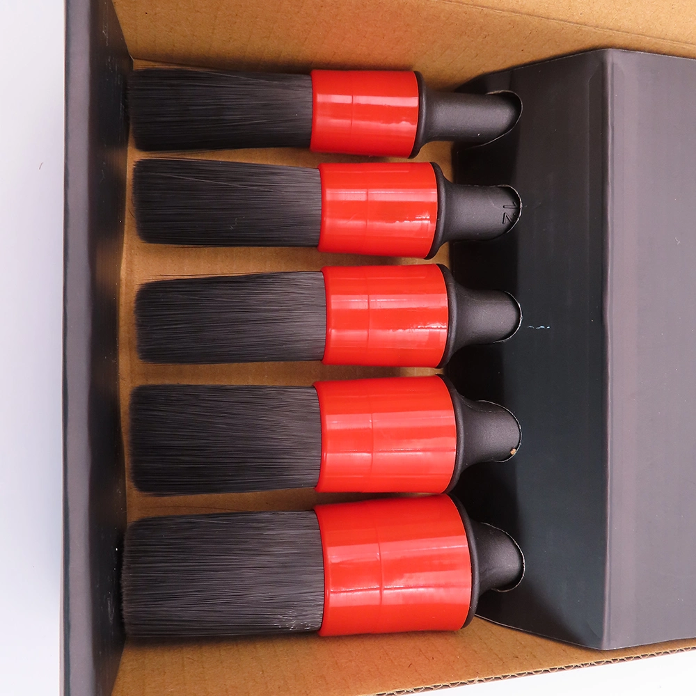 Car Detailing and Wash Brush Kit Hand Tool Paint Brush Car Clean Brush Set