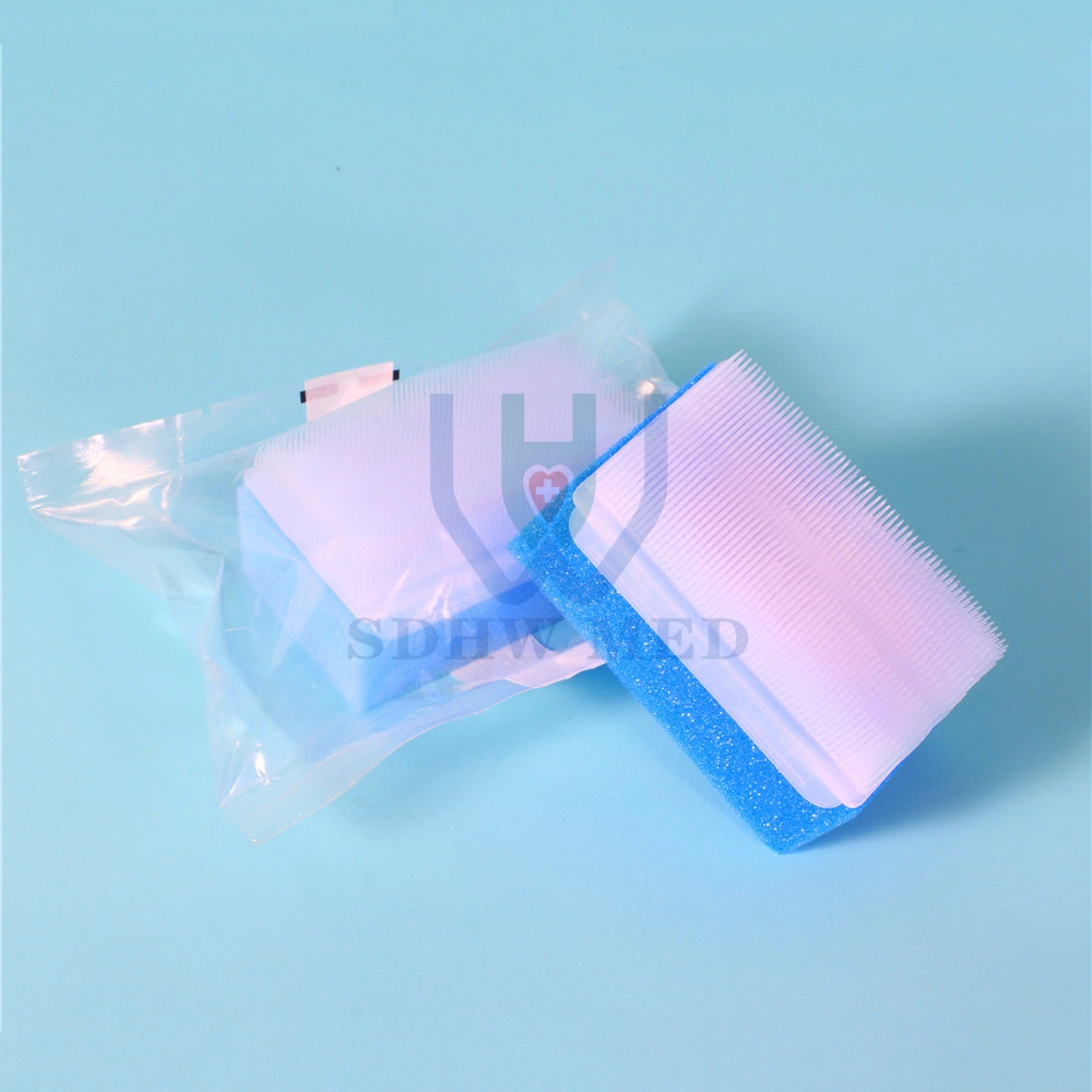 CE/ISO Medical Sterile Sponge Stick Sponge Brush