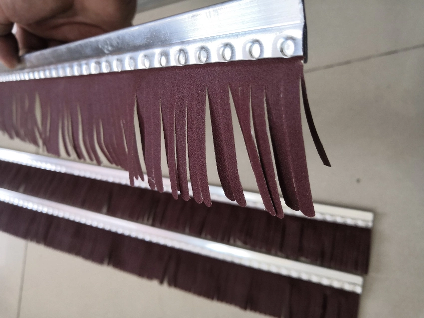 Strip Sisal Brush with Sanding Paper for Polishing Furniture