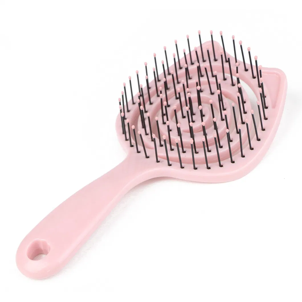 Cat Air Combing Hair Styling Brush Home Fluffy Combing Unbrush Detangling Hair Brush for Women and Girl