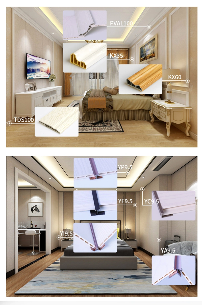 China Supplier Durable WPC Wall Panel Ceiling Panel for Interior Home Decoration