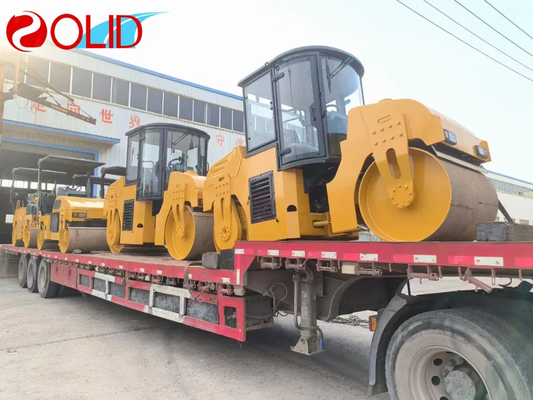 The Best 1200kg Small Road Roller Compactor Soil Compaction Asphalt Roller 12ton Tandem Roller for Road Construction Equipment