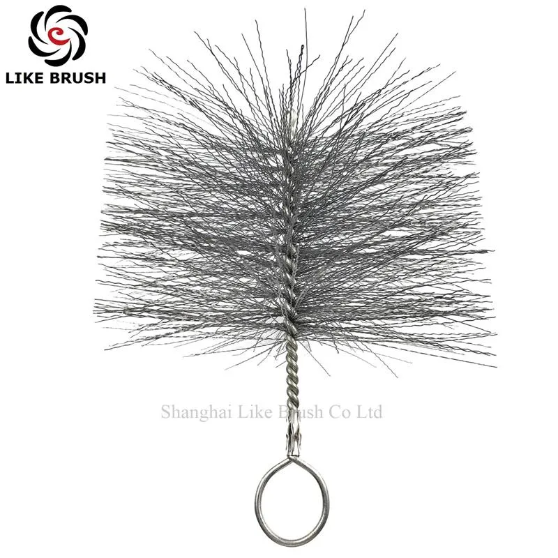 Carbon Steel Wire Chimney Brushes with End Loop