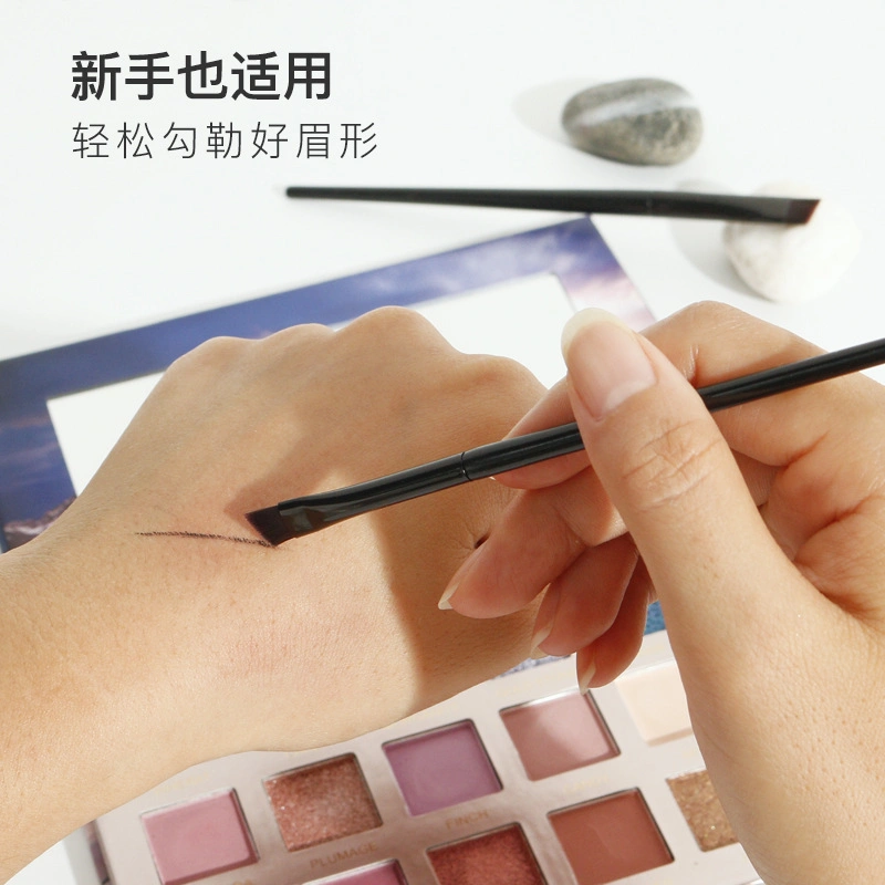 Blade Eyeliner Flat Diagonal Eyebrow Head Horizontal Silkworm Powder Eye Makeup Brush