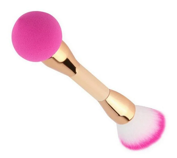 Multipurpose Duo End Sponge Contour Foundation Powder Brush