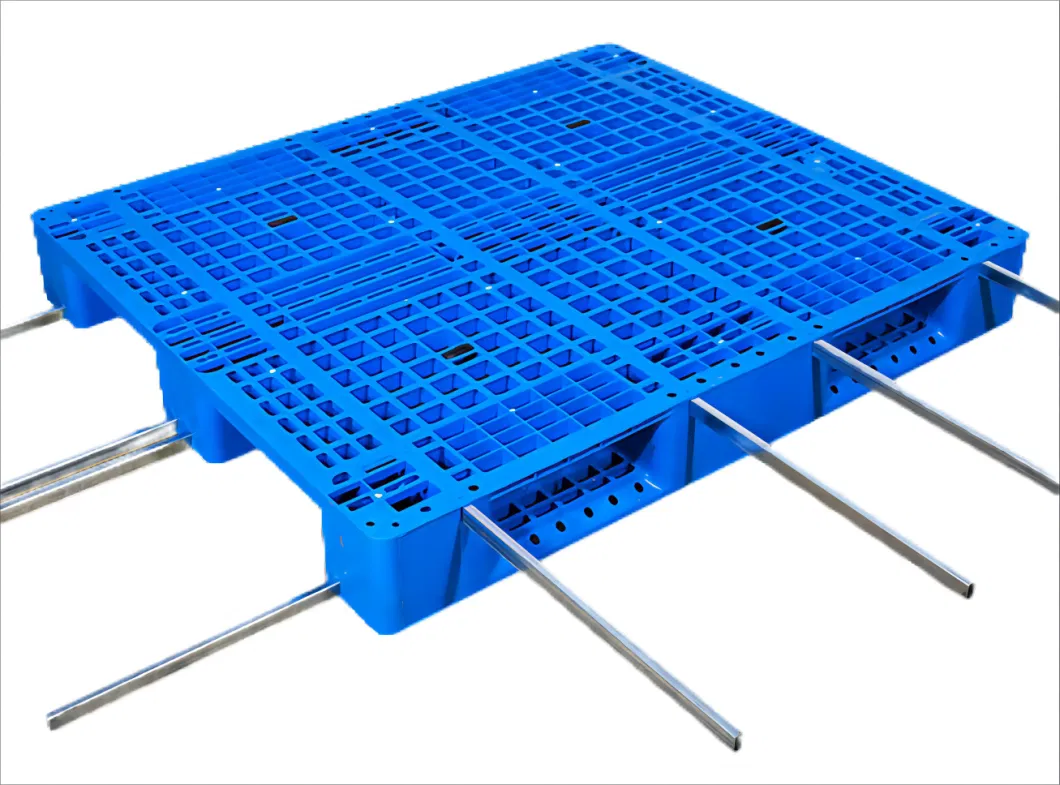 Plastic Pallets Forklift Moisture-Proof Warehouse Storage Stackable Reversible Heavy Duty Warehouse Tray