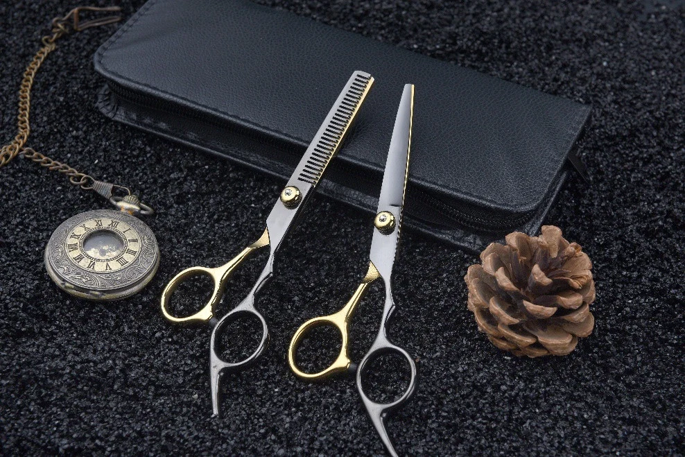 Wood Comb Hair Care Products Hair Cutting Scissors Baber Scissors