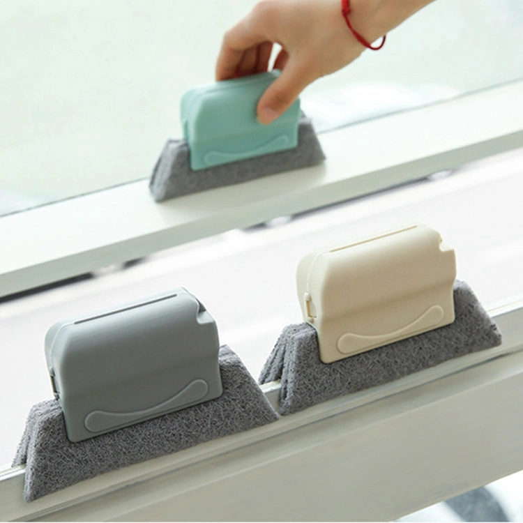 Hot Products Portable Window Slot Brush Screen Dust Keyboard Drawer Wardrobe Corner Gap Cleaning Brush with Dustpan