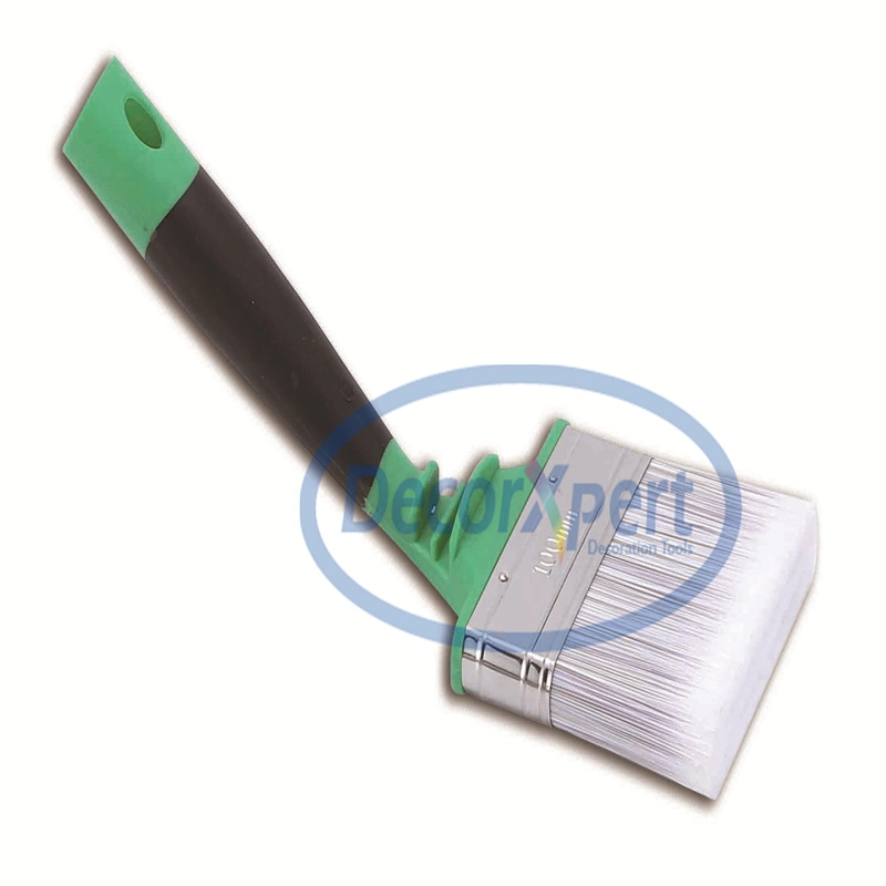 Long Wooden Bent Handle Radiator Paint Brush