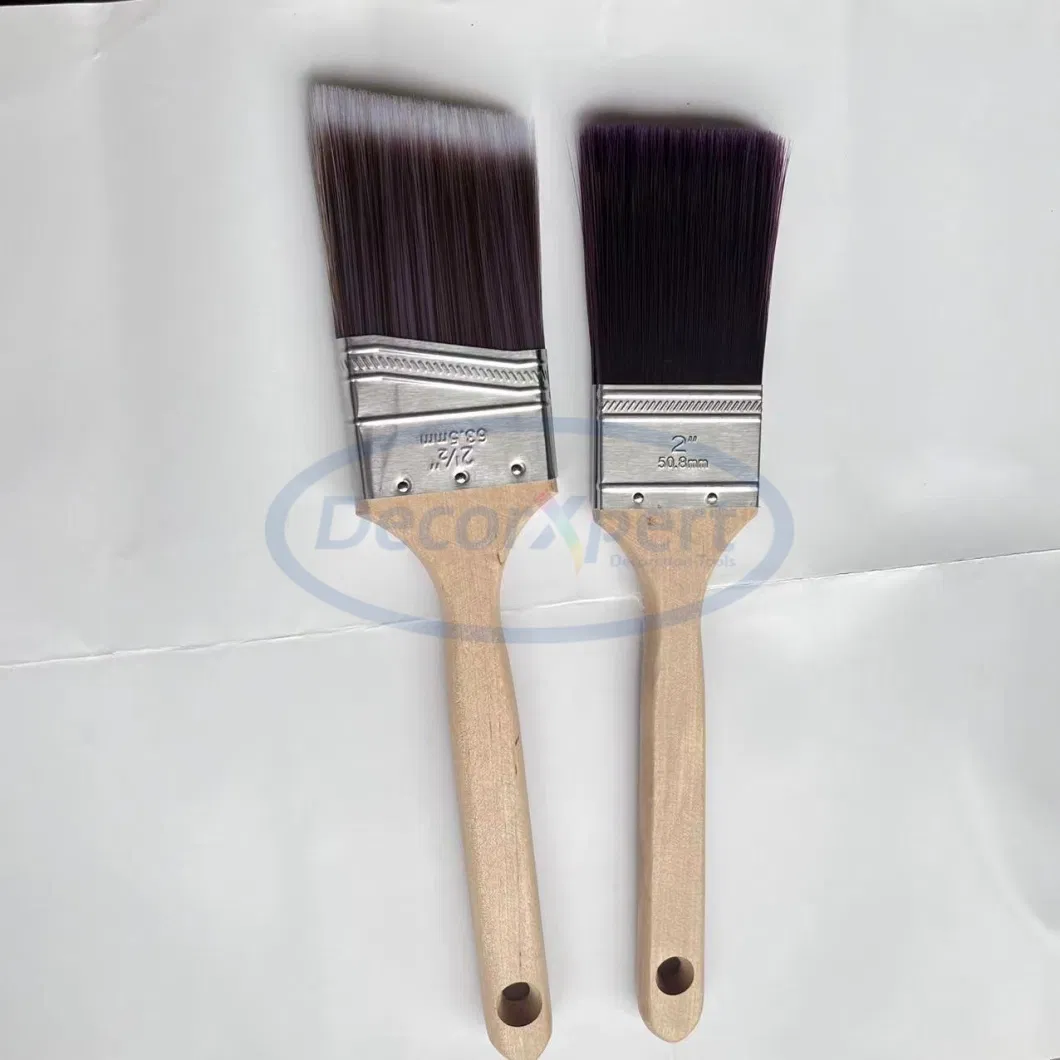 Long Handle2 Inch Angle Sash Paint Brush