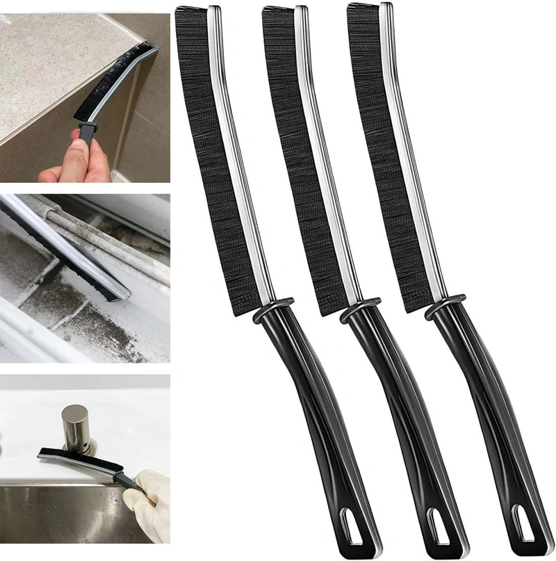 Hard-Bristled Dead Corner Bathroom Kitchen Groove Crevice Cleaning Brush