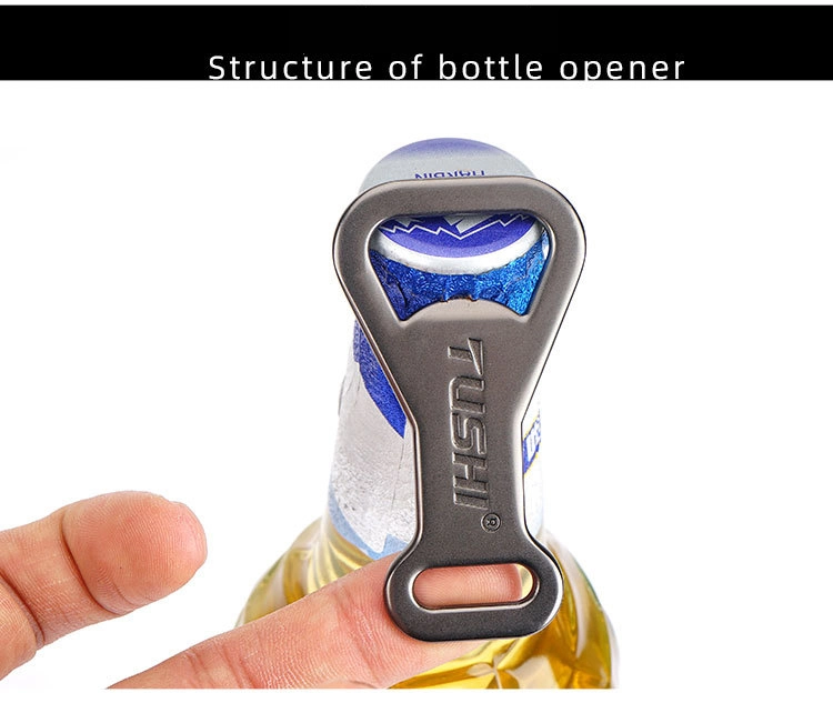 China Factory Design Custom Logo Fashion Metal Zinc Alloy Paint Standard Can Opener Souvenir Beer Bottle Opener