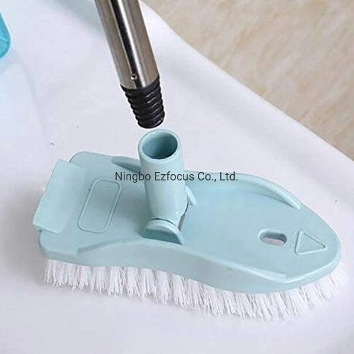 Retractable Bathroom Cleaning Tile Brush Wall Corner Brush Clean Floor Brush, Detachable Brush Heads Long Handled Brush Long Handle Scrub Brush Bl15613