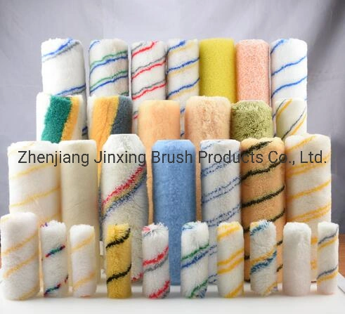 High Quality Polyamide Parti-Color Paint Roller Brush