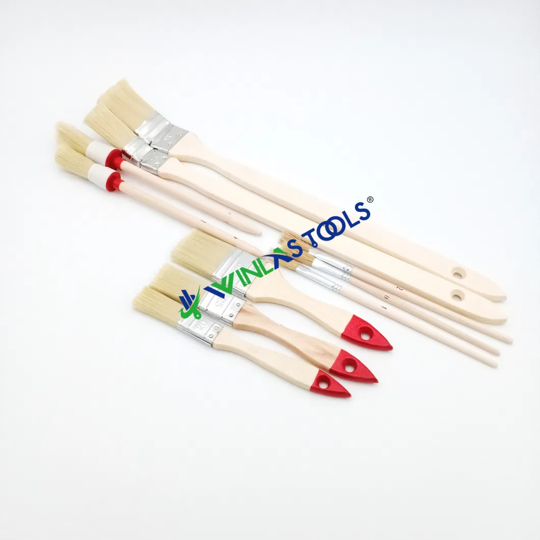 Wooden Handle Plastic Handle Paint Brush Paint Roller Brush Wall Ceiling Brush