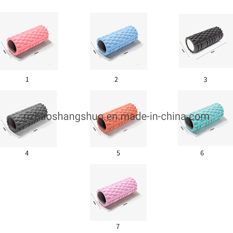 Customized Fitness Massage Yoga Wheel Roller Column EVA Paint Foam Roller